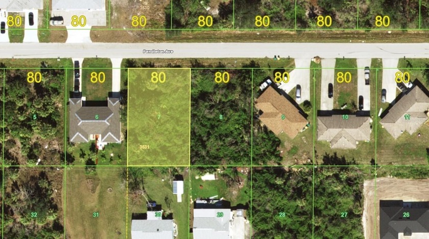 DUPLEX LOT!! CITY WATER AVAILABLE!! No HOAs, deed restrictions - Beach Lot for sale in Englewood, Florida on Beachhouse.com