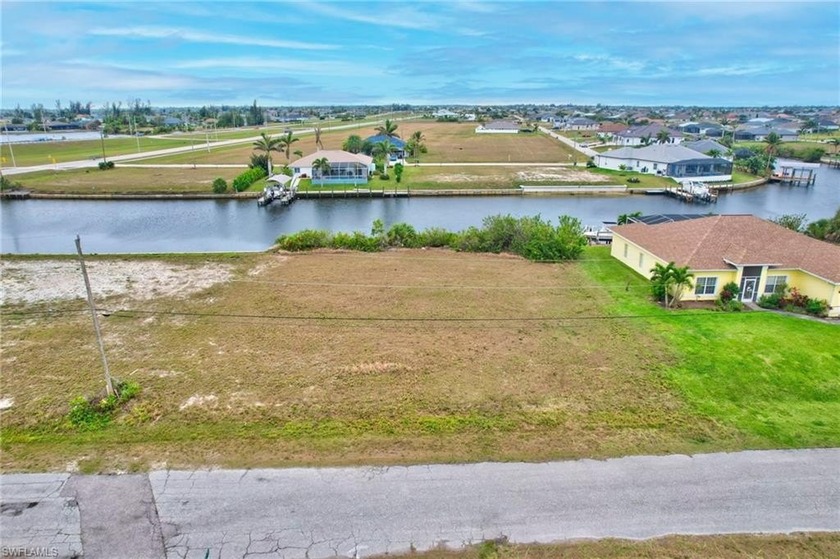 Rare Triple Wide Saltwater Ocean Accessible Canal Front Lot in - Beach Lot for sale in Cape Coral, Florida on Beachhouse.com