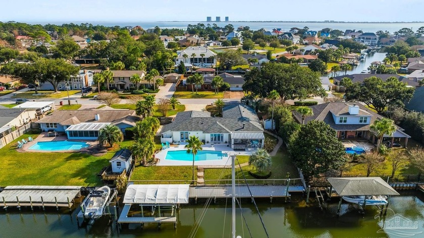 This updated waterfront pool home is ideally located in the - Beach Home for sale in Gulf Breeze, Florida on Beachhouse.com