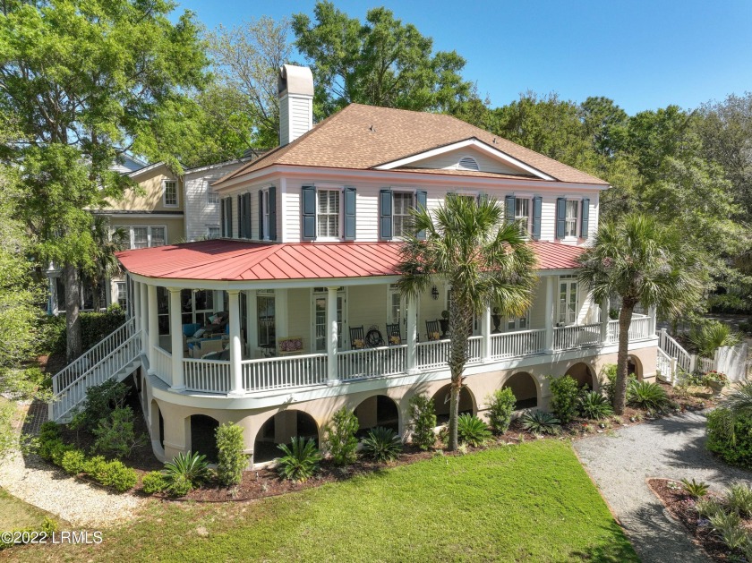 Welcome to a stunning deepwater Newpoint estate positioned high - Beach Home for sale in Beaufort, South Carolina on Beachhouse.com