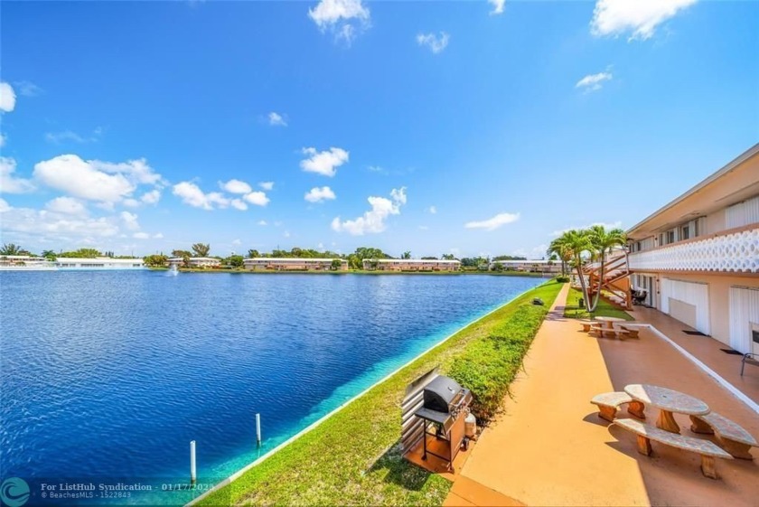 Enjoy your morning coffee with relaxing lake views from your - Beach Condo for sale in Hallandale Beach, Florida on Beachhouse.com