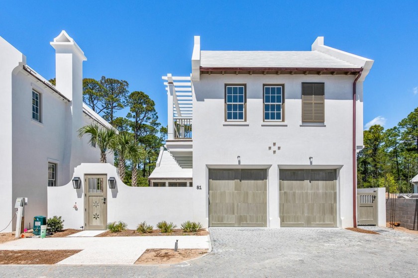 This Somerset Home, GG7, features streetscapes characterized by - Beach Home for sale in Inlet Beach, Florida on Beachhouse.com