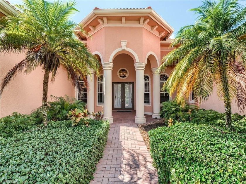 This exquisite 5-bedroom plus den residence offers the perfect - Beach Home for sale in Naples, Florida on Beachhouse.com