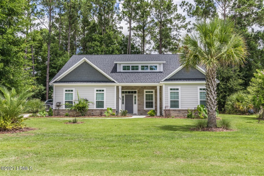 Custom home designed for golf course views. Full Hardi Plank and - Beach Home for sale in Beaufort, South Carolina on Beachhouse.com