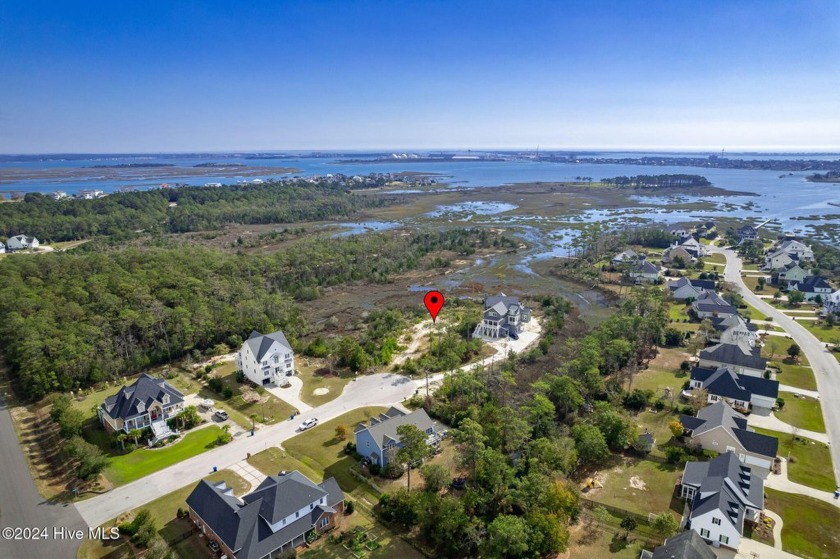 This partially cleared waterfront lot in the desirable Blair - Beach Lot for sale in Morehead City, North Carolina on Beachhouse.com