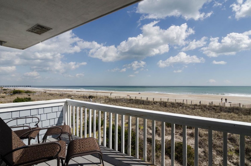 Sit back and watch waves roll in from the two decks overlooking b - Beach Vacation Rentals in Wrightsville Beach, North Carolina on Beachhouse.com