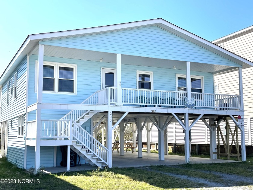 Classic beach house with a twist in a great location. 4 bedrooms - Beach Home for sale in Sunset Beach, North Carolina on Beachhouse.com