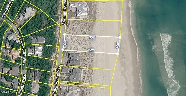 OCEANFRONT 100 foot wide homesite on Bald Head's prestigious - Beach Lot for sale in Bald Head Island, North Carolina on Beachhouse.com
