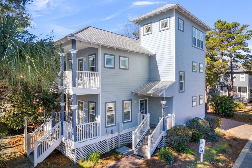 Charming 4BR/3BA Beach Cottage with Tower Room, Golf Cart Garage - Beach Home for sale in Santa Rosa Beach, Florida on Beachhouse.com