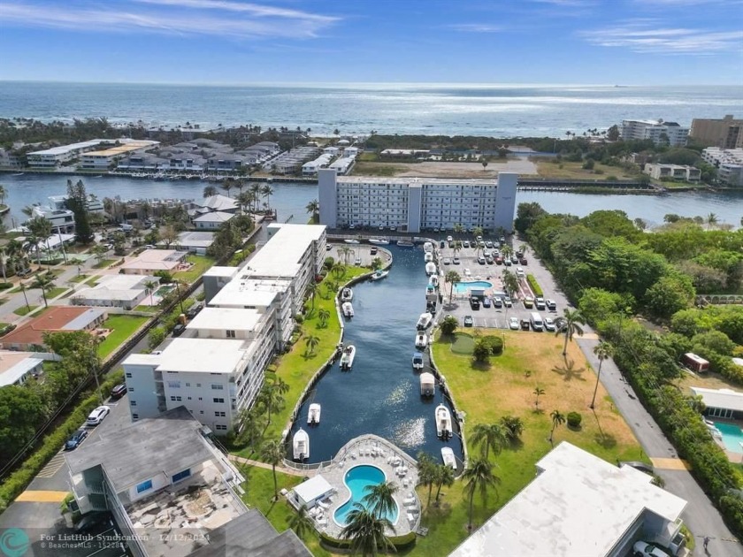 Enjoy waterfront living nestled in a very quiet residential - Beach Condo for sale in Deerfield Beach, Florida on Beachhouse.com