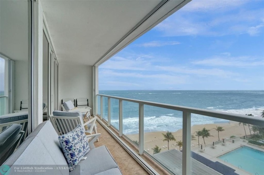 BEAUTIFUL, RENOVATED 2 BEDROOM, 2 BATH UNIT WITH STUNNING VIEWS - Beach Condo for sale in Fort Lauderdale, Florida on Beachhouse.com