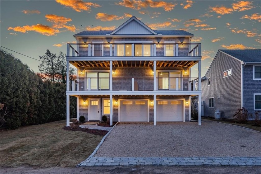 Rare new construction in the heart of Bonnet Shores. Stunning - Beach Home for sale in Narragansett, Rhode Island on Beachhouse.com