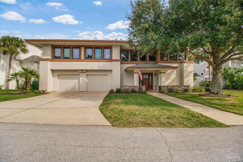 Sensational water-view home located in the gated community of - Beach Home for sale in Gulf Breeze, Florida on Beachhouse.com