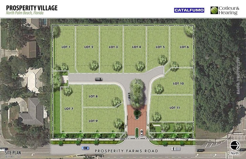 Prosperity Village is a new gated community consisting of 11 - Beach Lot for sale in North Palm Beach, Florida on Beachhouse.com
