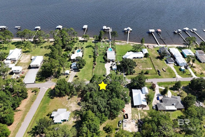 Bay access directly across the street!!!  Beautiful partially - Beach Lot for sale in Lillian, Alabama on Beachhouse.com