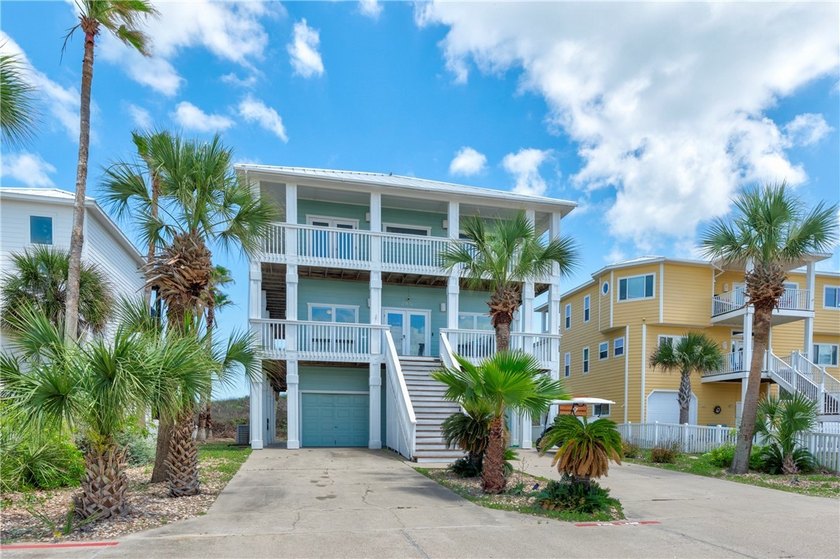 BEACHFRONT with DIRECT BEACH VIEWS and wrap-around porches made - Beach Home for sale in Port Aransas, Texas on Beachhouse.com