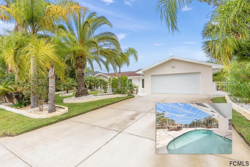 This beautiful 3 bedroom, 3 bathroom waterfront pool home - Beach Home for sale in Palm Coast, Florida on Beachhouse.com