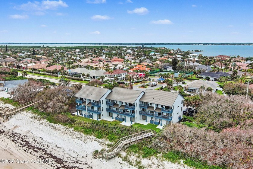 The south end unit in an exclusive 6-unit oceanfront building in - Beach Condo for sale in Melbourne Beach, Florida on Beachhouse.com