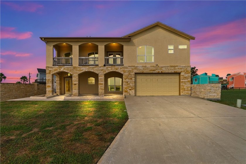 Nestled in the upscale gated community of Beach View Estates - Beach Home for sale in Port Aransas, Texas on Beachhouse.com