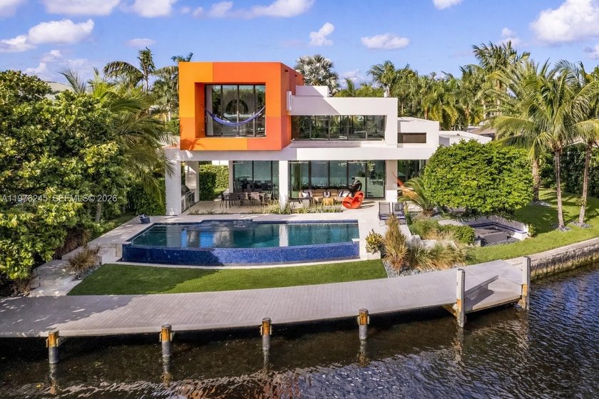 Discover an architectural showpiece where Modernist design meets - Beach Home for sale in Wilton Manors, Florida on Beachhouse.com