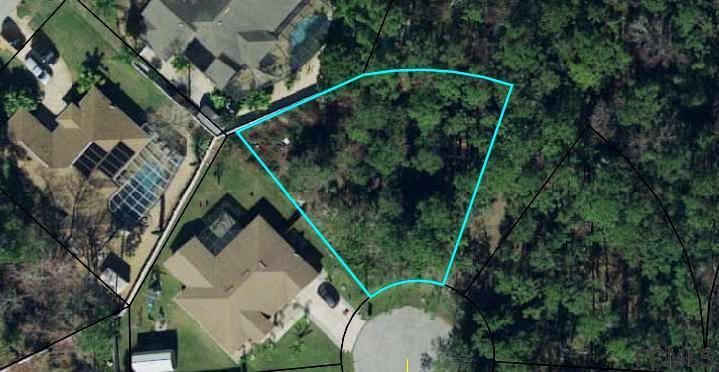 Check out this nice oversized lot at the end of a cul-de-sac in - Beach Lot for sale in Palm Coast, Florida on Beachhouse.com