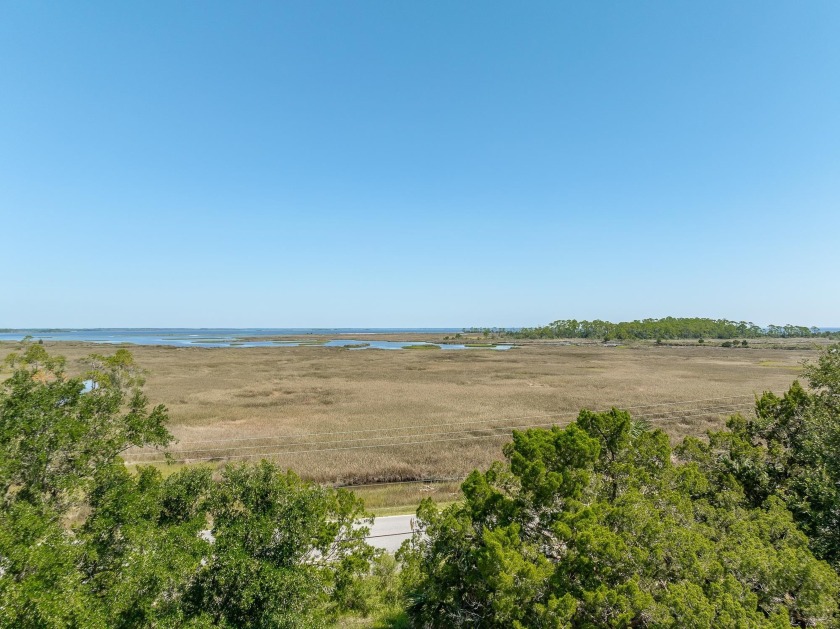 Awesome lot on Gulf access canal with expansive views of Mashes - Beach Lot for sale in Panacea, Florida on Beachhouse.com