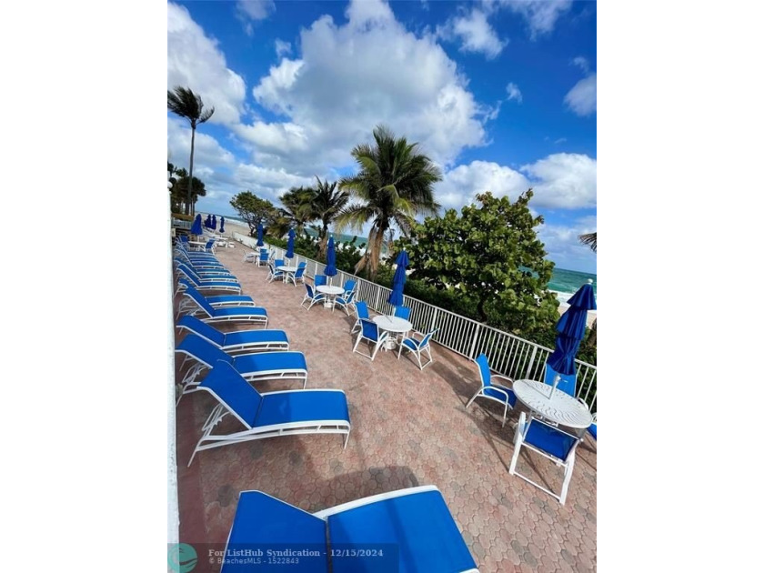 Spacious 1 Bedroom 1 1/2 Bath directly on the sand. Enjoy Vistas - Beach Condo for sale in Fort Lauderdale, Florida on Beachhouse.com