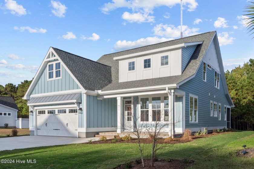 Welcome home to 513 Moss Lake Lane! This new construction - Beach Home for sale in Holly Ridge, North Carolina on Beachhouse.com