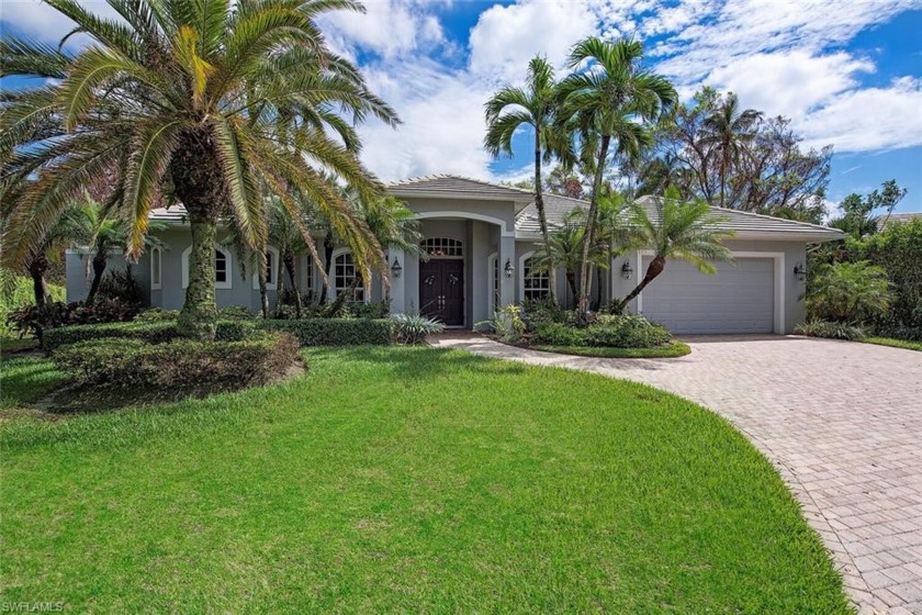 This gorgeous single level home was purposefully built at a - Beach Home for sale in Naples, Florida on Beachhouse.com