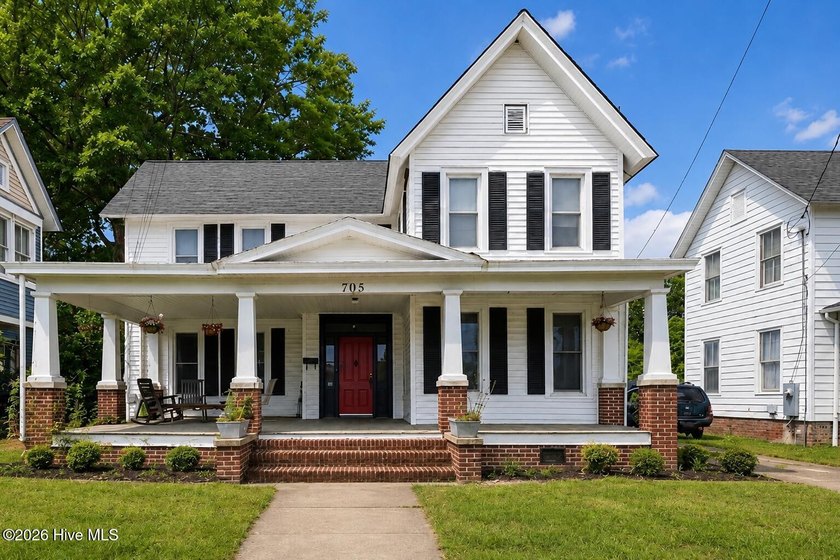Welcome to 705 N. Road Street, where timeless Southern character - Beach Home for sale in Elizabeth City, North Carolina on Beachhouse.com