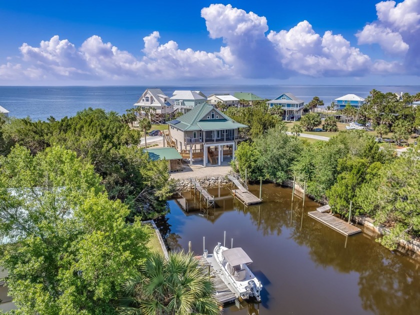 Elegant, almost new home overlooking the Gulf of Mexico and - Beach Home for sale in Crawfordville, Florida on Beachhouse.com