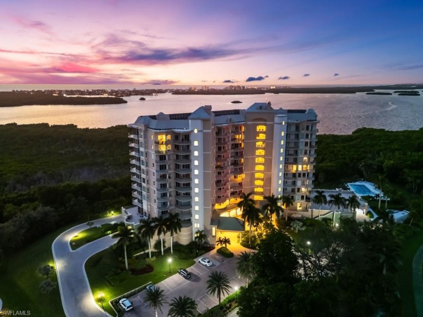Rising high above Estero Bay, this 7th floor sky home at Bayview - Beach Condo for sale in Bonita Springs, Florida on Beachhouse.com