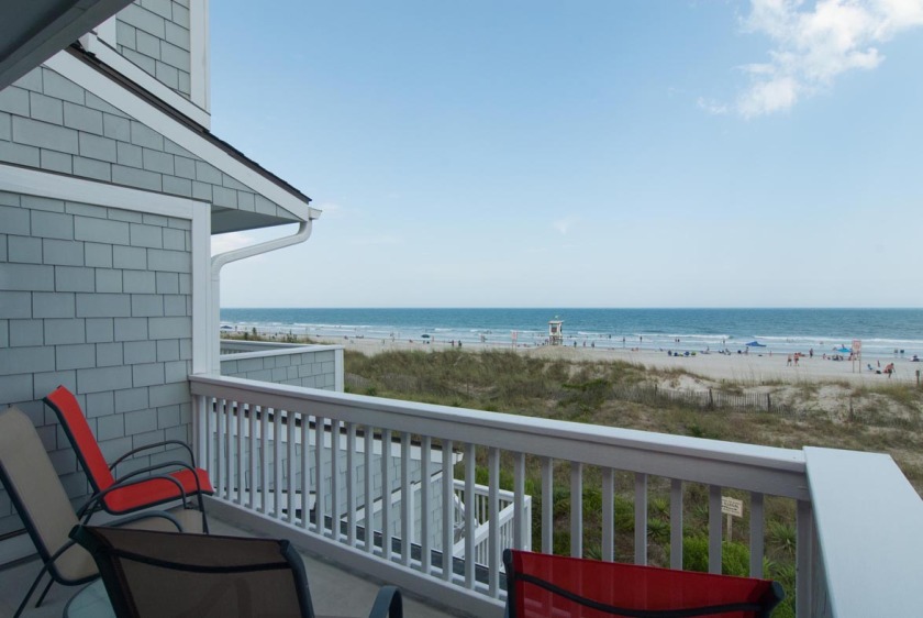 This ocean front end unit really lets the sun shine - Beach Vacation Rentals in Wrightsville Beach, North Carolina on Beachhouse.com