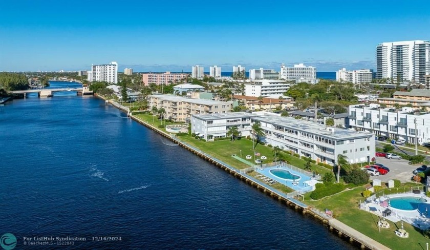 Stunning Intracoastal water views await from this condo's extra - Beach Condo for sale in Pompano Beach, Florida on Beachhouse.com