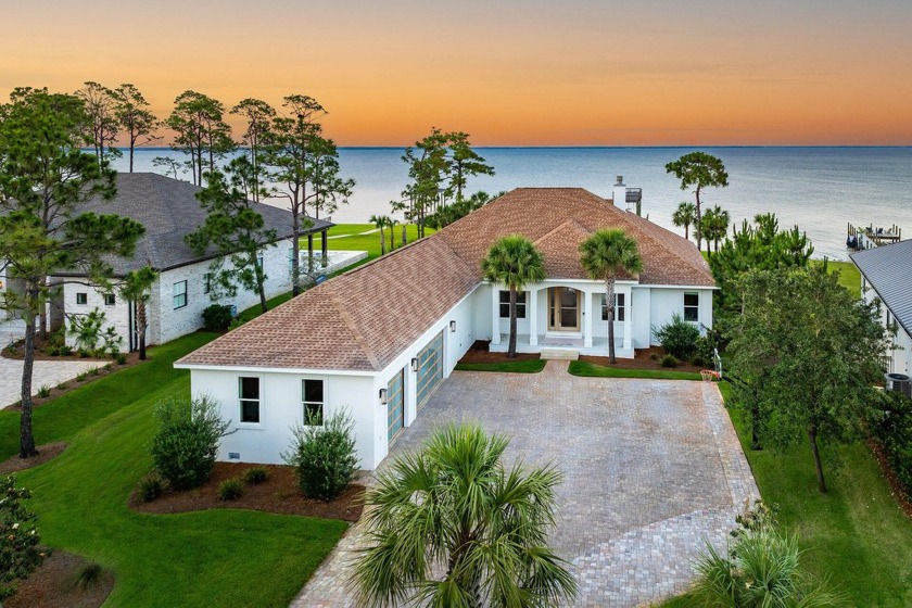 Introducing a one-of-a-kind Bayfront masterpiece where modern - Beach Home for sale in Santa Rosa Beach, Florida on Beachhouse.com