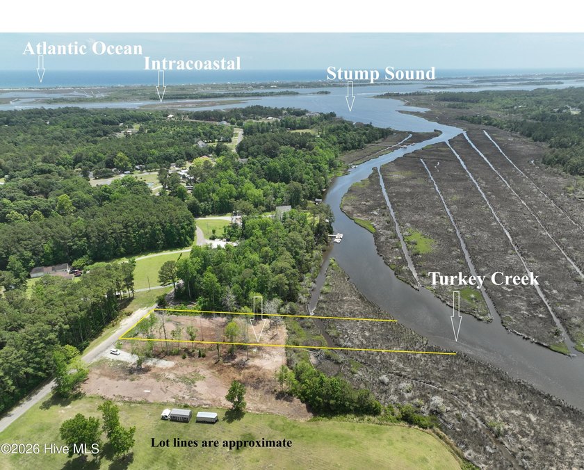 Waterfront UNRESTRICTED 1.18 acres with navigable water and - Beach Lot for sale in Sneads Ferry, North Carolina on Beachhouse.com