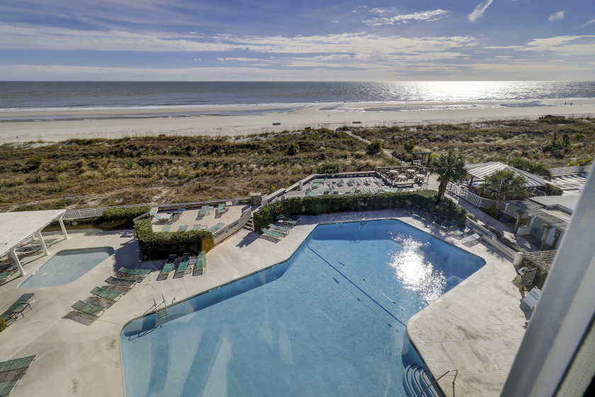 3402 SeaCrest - Direct 180 Degrees OCEANFRONT views! Heated Pool - Beach Vacation Rentals in Hilton Head Island, South Carolina on Beachhouse.com