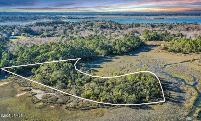 Rural living meets the expansive waterfront at 30 Renty Drive, a - Beach Acreage for sale in Saint Helena Island, South Carolina on Beachhouse.com