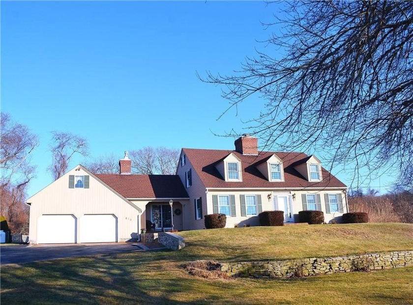 Tucked into this private three-acre lot is a charming - Beach Home for sale in Narragansett, Rhode Island on Beachhouse.com