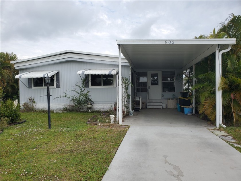 Many possibilities for investment opportunities. Doublewide - Beach Home for sale in Barefoot Bay, Florida on Beachhouse.com