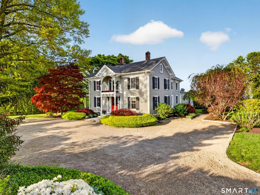 Perched proudly atop a gentle hill within the Historic District - Beach Home for sale in Groton, Connecticut on Beachhouse.com