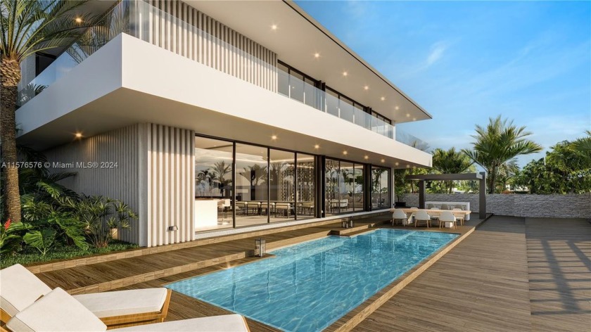 NEW BUILD MODERN WATERFRONT ESTATE IN THE HEART OF EASTERN - Beach Home for sale in North Miami Beach, Florida on Beachhouse.com