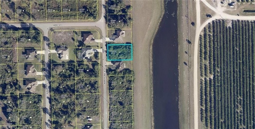 This parcel has been cleared and sits in the part of the Naples - Beach Lot for sale in Lehigh Acres, Florida on Beachhouse.com