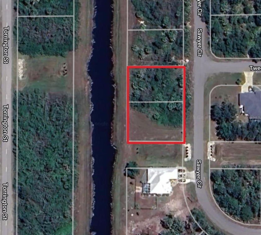 2 adjacent WATERFRONT building lots in North Port totaling a - Beach Lot for sale in North Port, Florida on Beachhouse.com