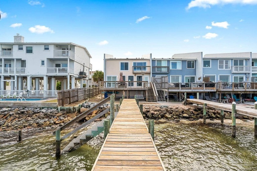 Perfectly positioned along the tranquil waters of the Santa Rosa - Beach Home for sale in Pensacola Beach, Florida on Beachhouse.com