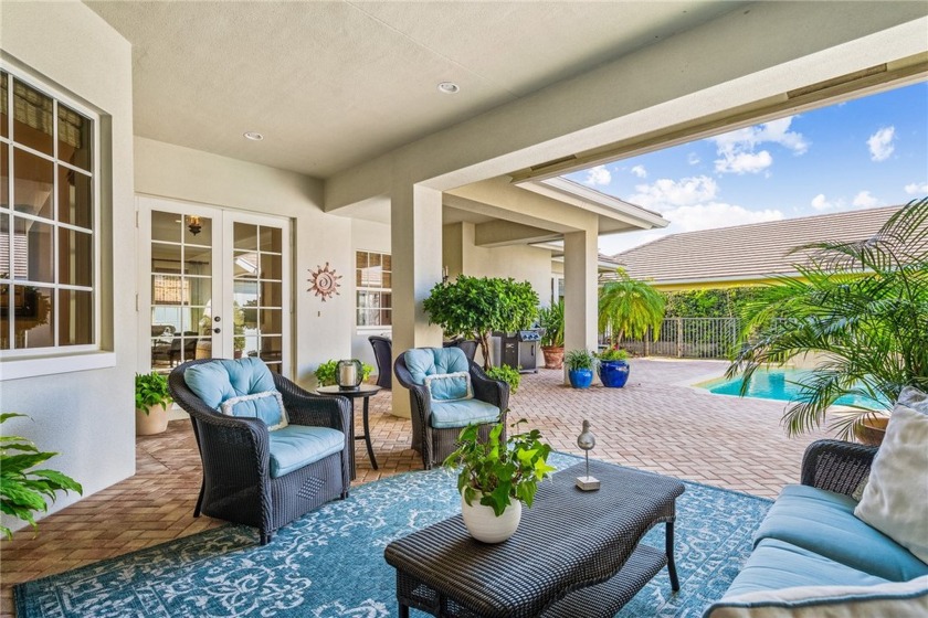 Stunning West Indies style courtyard pool home with separate - Beach Home for sale in Vero Beach, Florida on Beachhouse.com