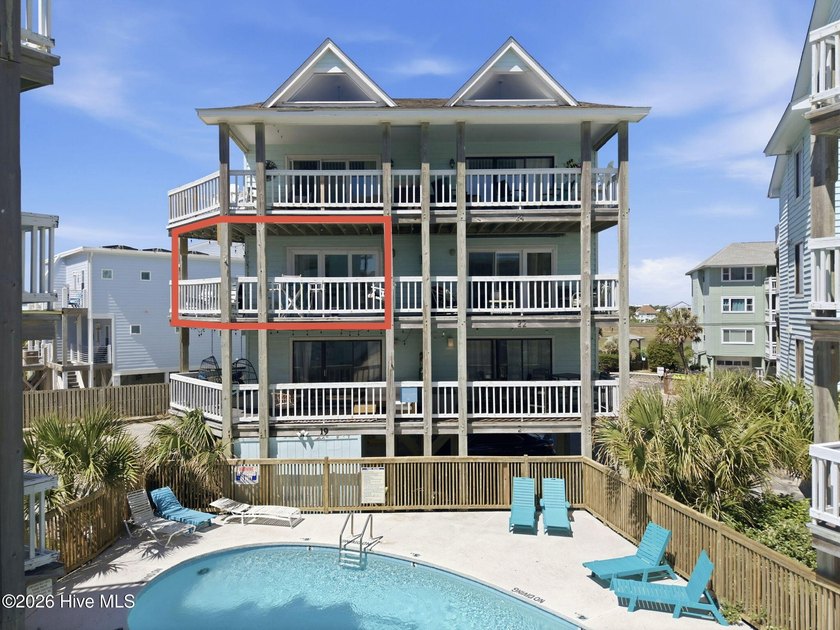 Wake up to ocean views in this beautifully updated 2-bedroom - Beach Condo for sale in Carolina Beach, North Carolina on Beachhouse.com