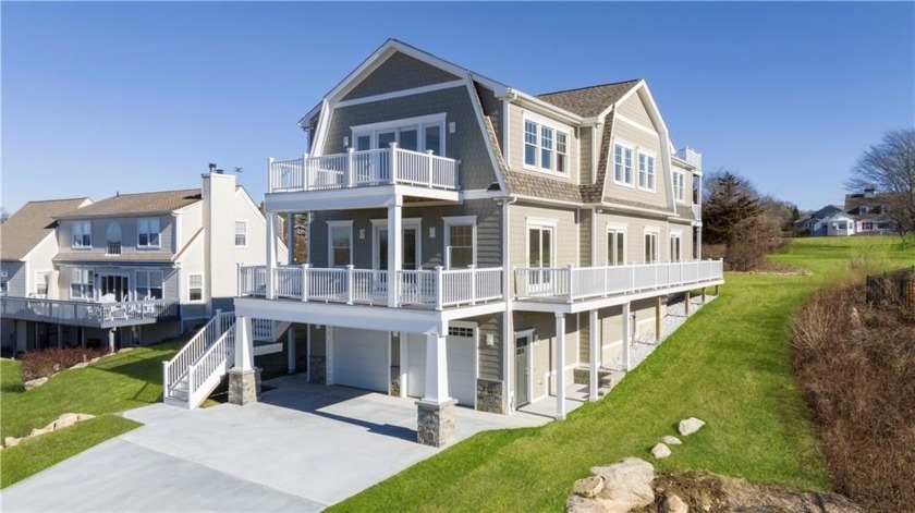 Embrace the epitome of coastal luxury in this exceptional brand - Beach Home for sale in South Kingston, Rhode Island on Beachhouse.com