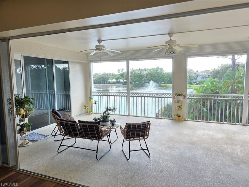 Great peaceful Crystal Lake & the Crystal Lake Fountain view - Beach Condo for sale in Naples, Florida on Beachhouse.com