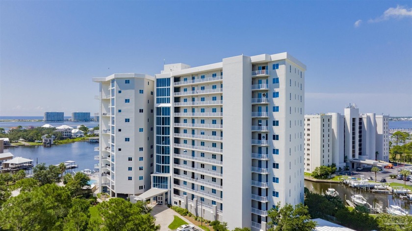 Gorgeous views of Terry Cove and the Gulf await you in this - Beach Condo for sale in Orange Beach, Alabama on Beachhouse.com